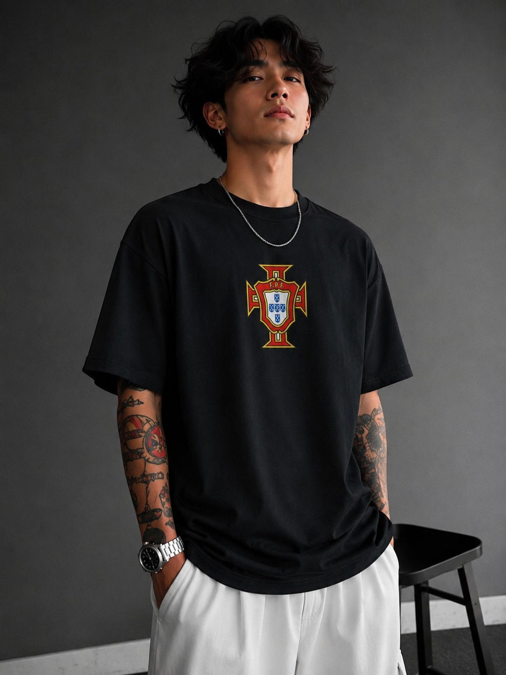 Portugal Cristiano 7 Oversized T-Shirt