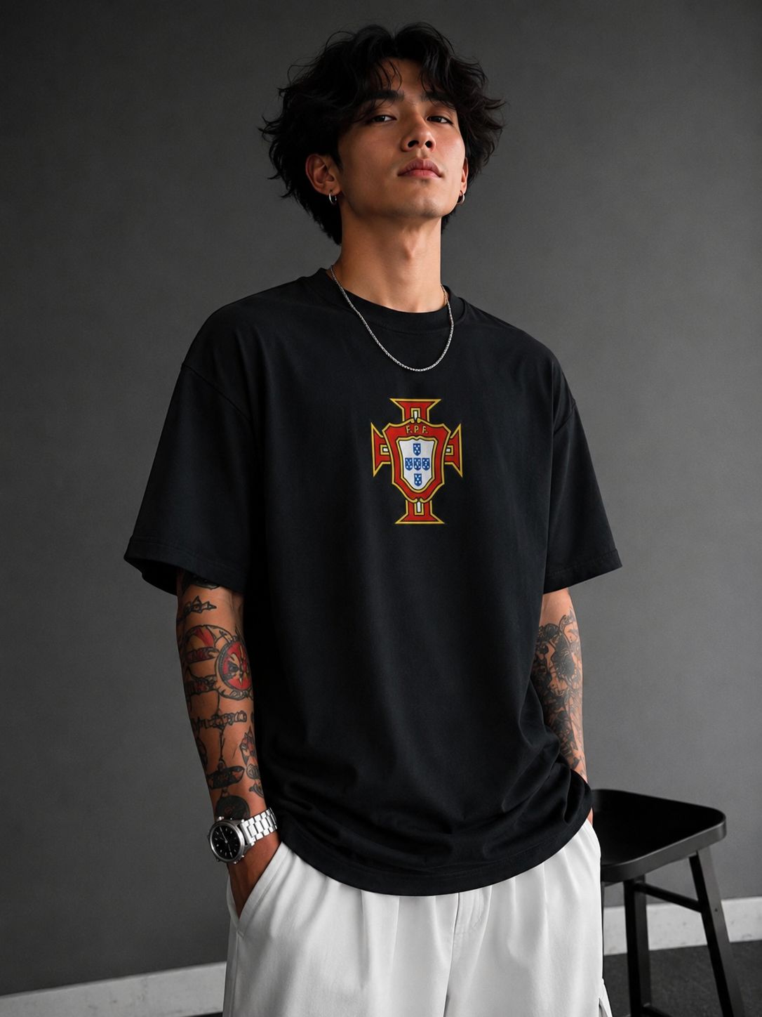 Portugal Cristiano 7 Oversized T-Shirt