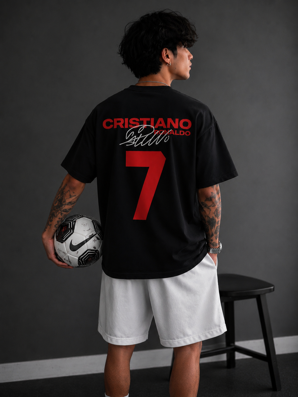 Portugal Cristiano 7 Oversized T-Shirt