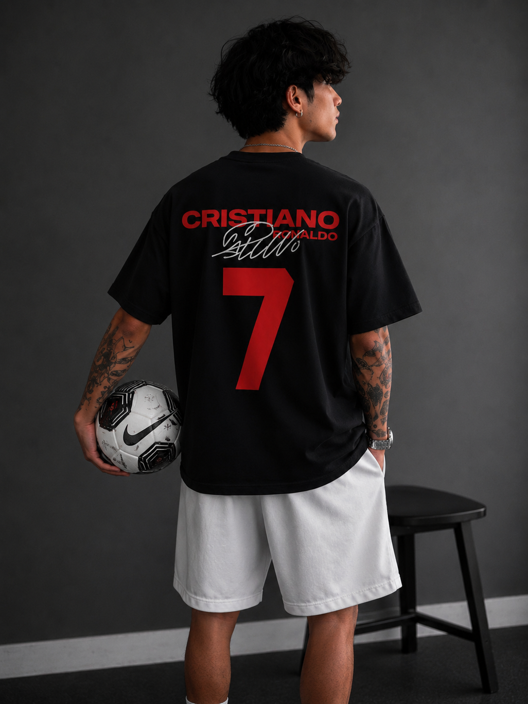 Portugal Cristiano 7 Oversized T-Shirt