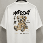 power Bear Graphic T-Shirt Fits
