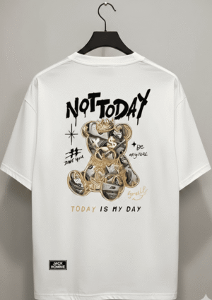 power Bear Graphic T-Shirt Fits