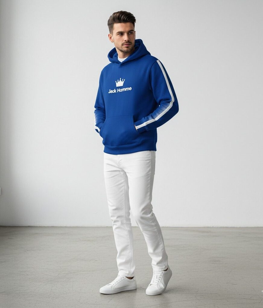 gym and casual hooded sweatshirt for men by JackHomme