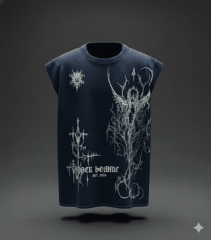 Jack Homme Void Wing Oversized Sleeveless Tank for Men