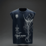 Jack Homme Void Wing Oversized Sleeveless Tank for Men